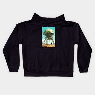 Sci Fi Spaceship Kids Hoodie